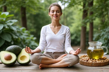 Imagen de artículo sobre manejo del estrés y alimentación.