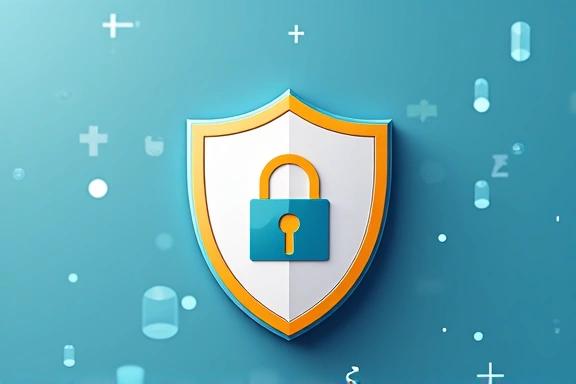 Icono de escudo de seguridad y candado, representando protección de datos