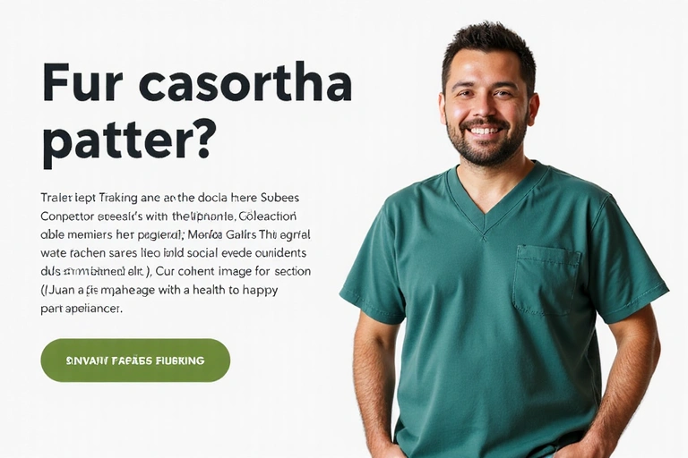 Juan después de su transformación, con un aspecto saludable y feliz